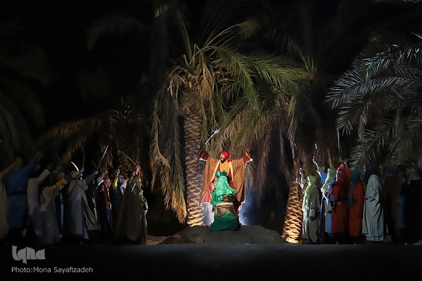 نمایش بزرگ آستان عشق در اهواز