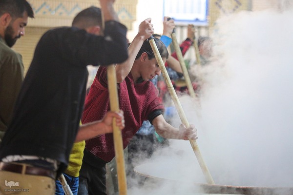 پخت سمنو در شیراز‎