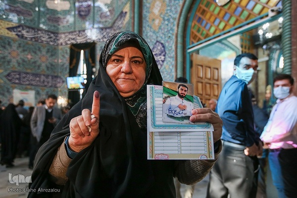 شعبه اخذ رای در حسینیه ارشاد