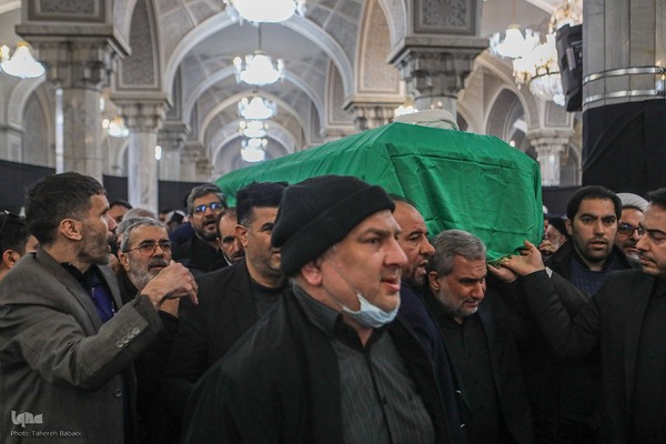 مراسم تشییع پیکر مطهر آیت‌الله امامی کاشانی