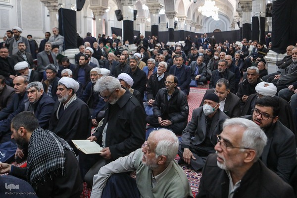 مراسم تشییع پیکر مطهر آیت‌الله امامی کاشانی