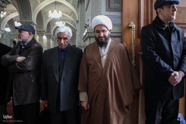 مراسم تشییع پیکر مطهر آیت‌الله امامی کاشانی