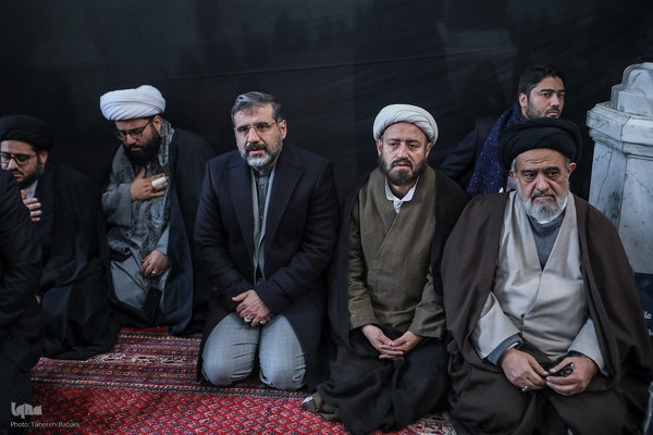 مراسم تشییع پیکر مطهر آیت‌الله امامی کاشانی