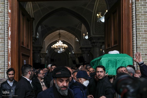 مراسم تشییع پیکر مطهر آیت‌الله امامی کاشانی