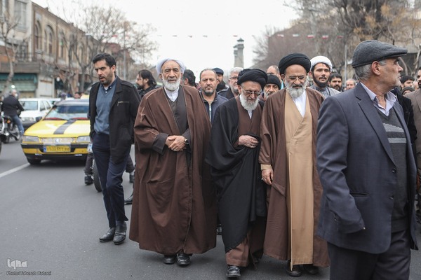 مراسم تشییع پیکر مطهر آیت‌الله امامی کاشانی