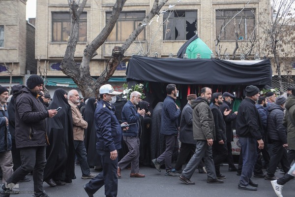 مراسم تشییع پیکر مطهر آیت‌الله امامی کاشانی