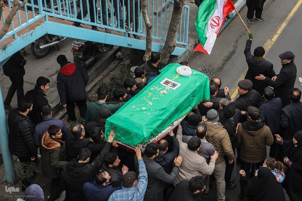 مراسم تشییع پیکر مطهر آیت‌الله امامی کاشانی