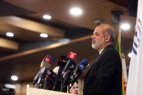 نشست  خبری احمد وحیدی ، وزیر کشور  با اصحاب رسانه