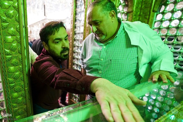 آیین غبارروبی حرم مطهر حضرت احمدبن موسی الکاظم علیهما‌السلام‎