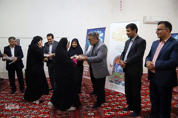 سفره افطار در جمع ایتام