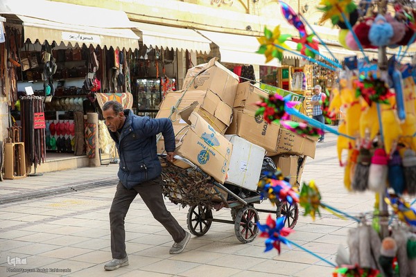 بازار شیراز در آستانه سال نو