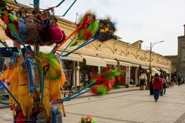 بازار شیراز در آستانه سال نو