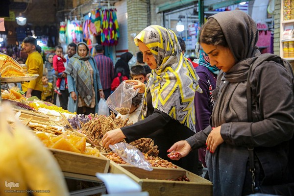 بازار شیراز در آستانه سال نو