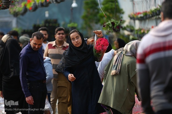 رونق بازار گل و گیاه در آستانه بهار