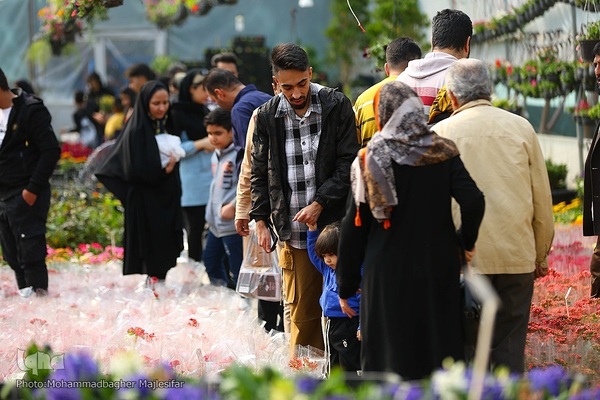 رونق بازار گل و گیاه در آستانه بهار