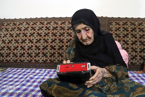 ۱۰۷ سالگی بی‌بی لوعه