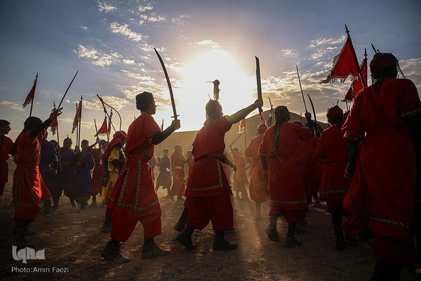 بزرگترین تعزیه میدانی در صحرارود فسا 