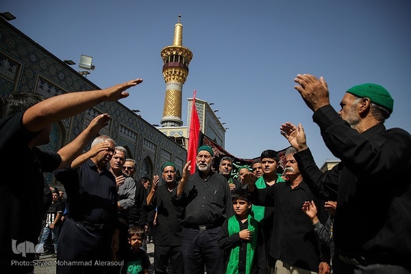 عزاداری ۲۸ صفر در حرم امام رضا(ع)