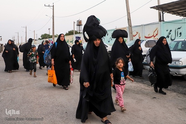 مرز چذابه در آستانه اربعین حسینی