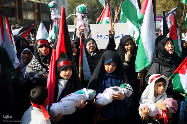 اجتماع مادران و کودکان حامی غزه