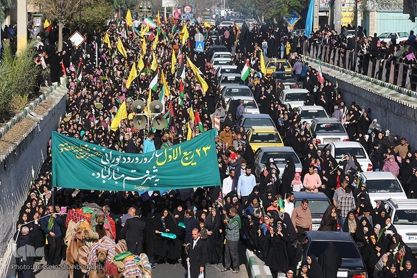 کاروان نمادین ورود حضرت معصومه(س) به قم