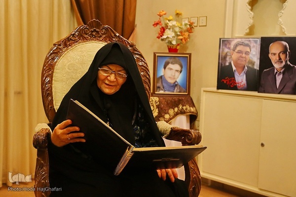 مادر شهید حسن حاج غفاری