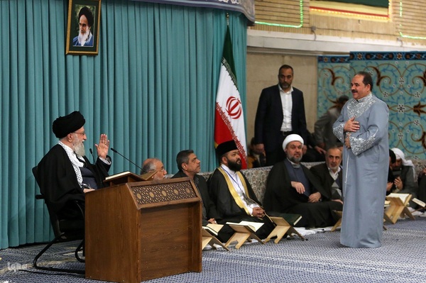 دیدار شرکت کنندگان در مسابقات بین‌المللی قرآن با رهبر معظم انقلاب