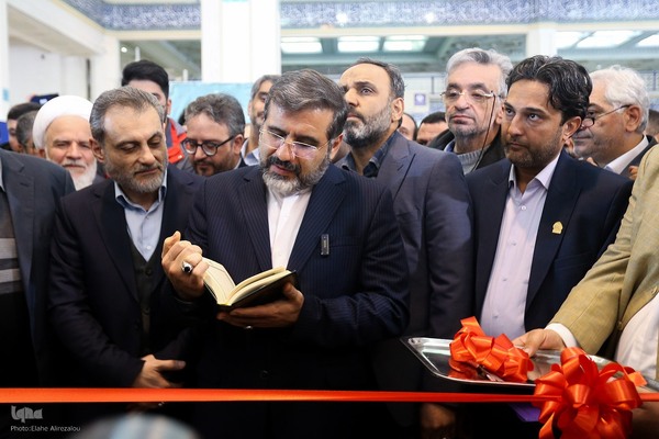 مراسم افتتاحیه نمایشگاه مطبوعات و رسانه های ایران