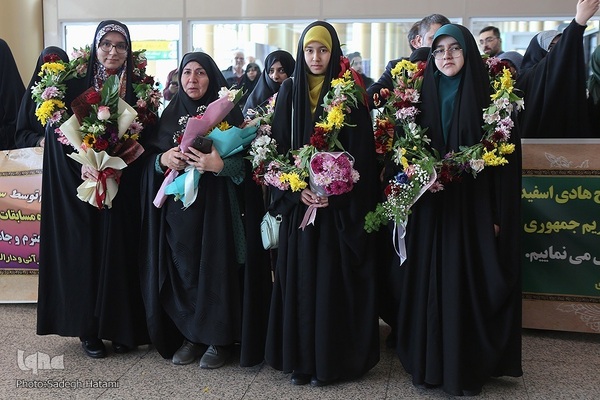 مراسم استقبال از برگزیدگان مسابقات بین‌المللی قرآن 