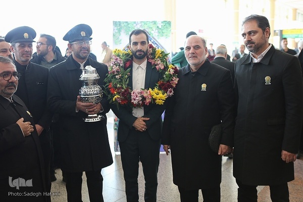 مراسم استقبال از برگزیدگان مسابقات بین‌المللی قرآن