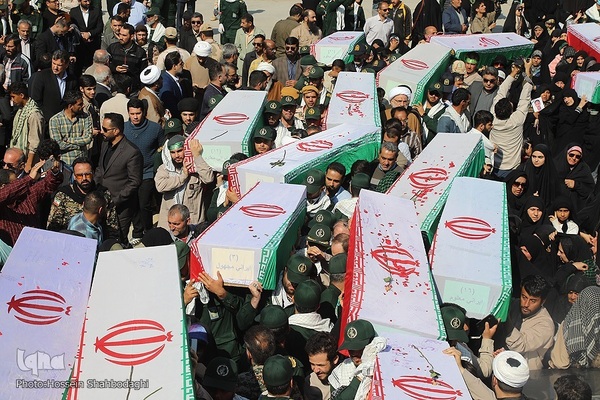 ورود پیکر مطهر ۳۴ شهید تازه‌تفحص‌شده از مرز شلمچه