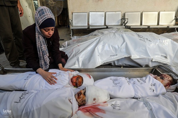 جنایت اسرائیل در کشتار کودکان غزه