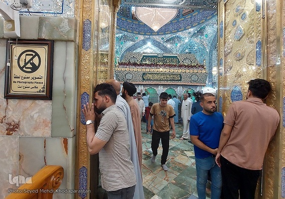 حال و هوای حرم امام علی (ع) در ماه ذی الحجه