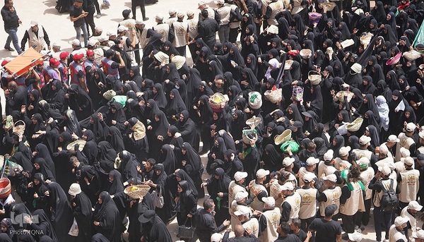 عزاداری زنان بنی اسد در بین الحرمین