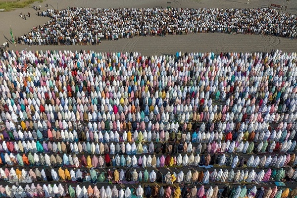 نماز عید فطر در ملل مسلمان جهان 