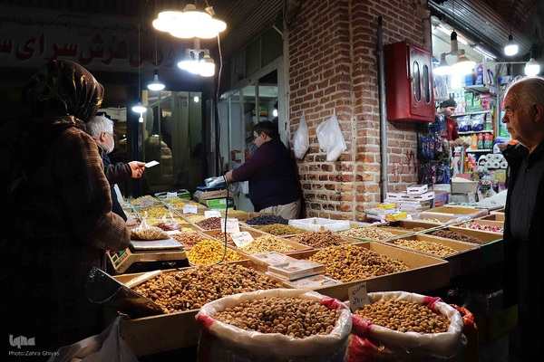 بازار تبریز در تکاپوی سال نو