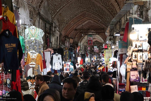 بازار تبریز در تکاپوی سال نو