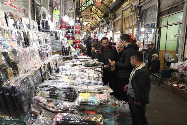 بازار تبریز در تکاپوی سال نو