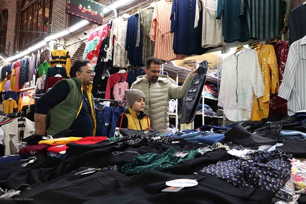 بازار تبریز در تکاپوی سال نو