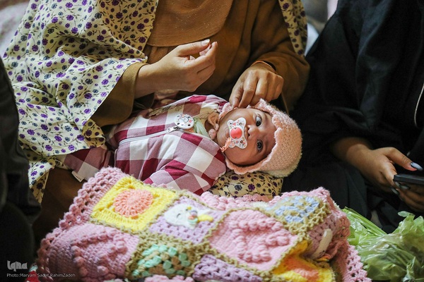 لحظه تحویل سال ۱۴۰۳ در حرم حضرت شاهچراغ(ع)