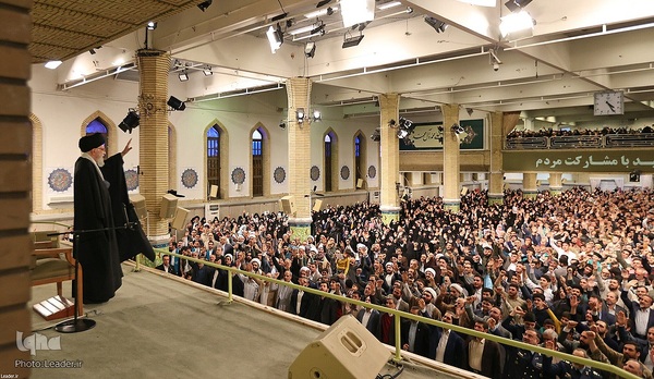 سخنرانی نوروزی در جمع اقشار مختلف مردم