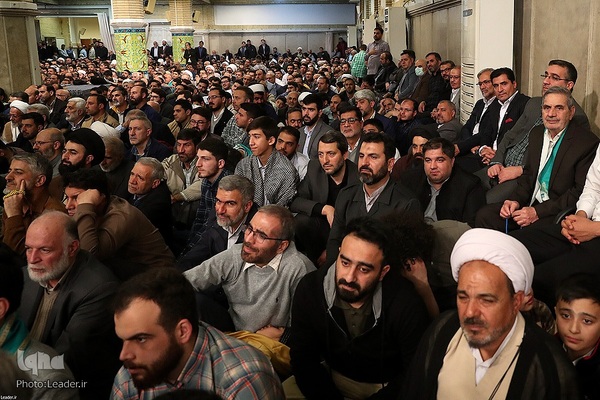 سخنرانی نوروزی در جمع اقشار مختلف مردم