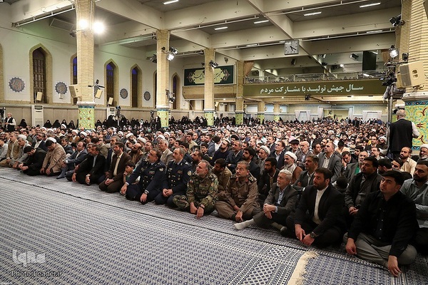 سخنرانی نوروزی در جمع اقشار مختلف مردم