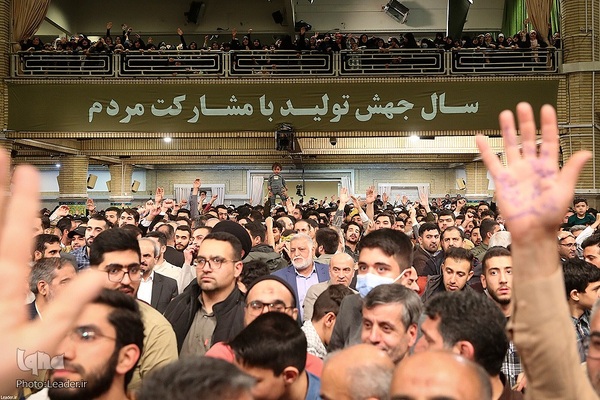 سخنرانی نوروزی در جمع اقشار مختلف مردم