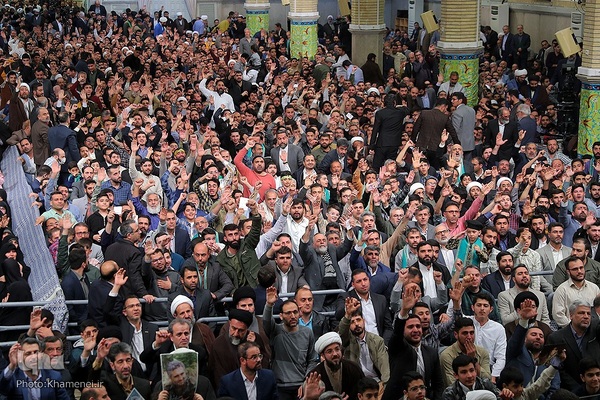 سخنرانی نوروزی در جمع اقشار مختلف مردم