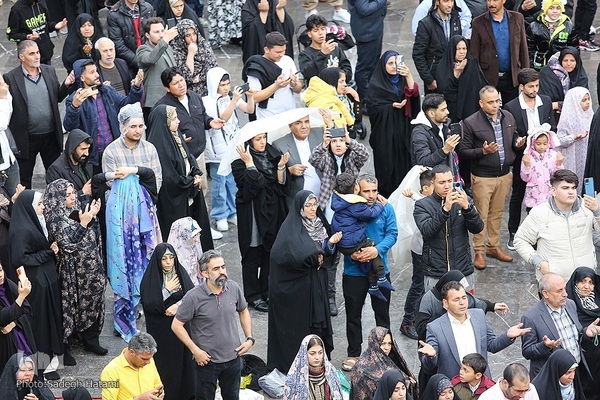 تحویل سال ۱۴۰۳ در حرم امام رضا(ع)