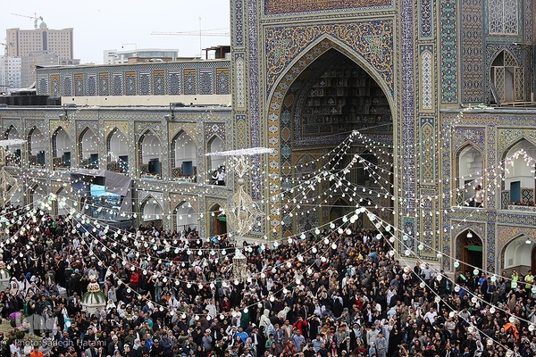 تحویل سال ۱۴۰۳ در حرم امام رضا(ع)
