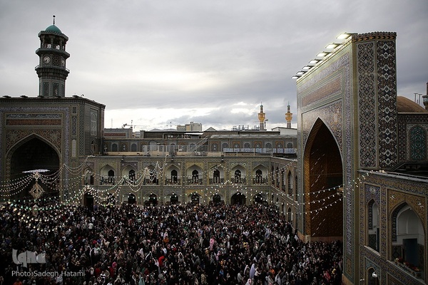 تحویل سال ۱۴۰۳ در حرم امام رضا(ع)