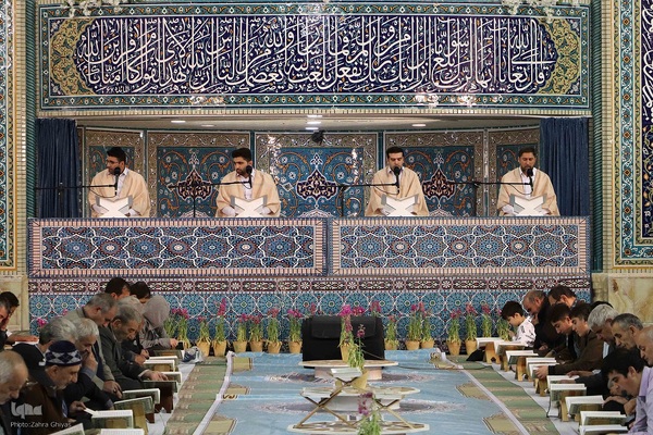 آیین جزء خوانی قرآن در مصلی امام خمینی تبریز‎