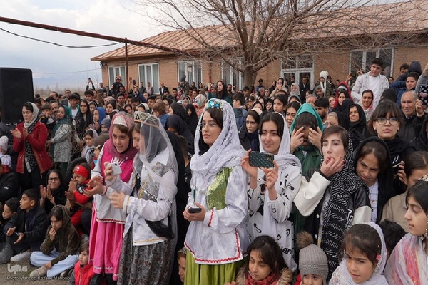 جشن نوروزگاه در تپه حسنلو نقده‎